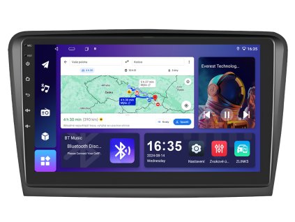 ISUDAR 2DIN autorádio T68B s Android 13 pro Škoda Superb 2, CarPlay, AndroidAuto a dotykovou obrazovkou evtech.cz