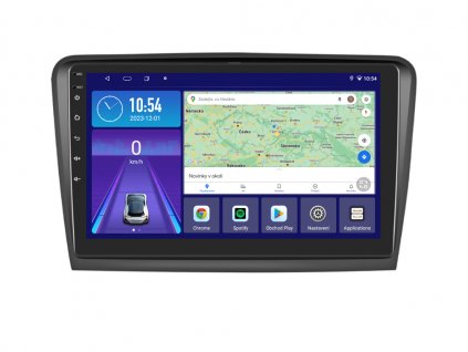 ISUDAR autorádio T68B IEV04 s Android pro Škoda Superb II, CarPlay, AndroidAuto s GPS modulem a dotykovou obrazovkou evtech.cz