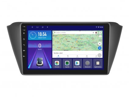 ISUDAR autorádio T68B s Android 13 pro Škoda Fabia III, CarPlay, AndroidAuto, bluetooth handsfree s GPS modulem, navigací, DAB a dotykovou obrazovkou evtech.cz