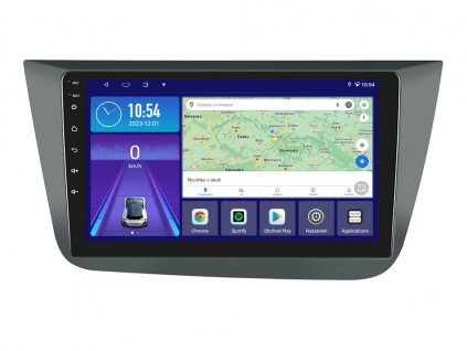 ISUDAR autorádio T68B IEV06 s Android pro Seat Altea, CarPlay, AndroidAuto s GPS modulem a dotykovou obrazovkou evtech.cz