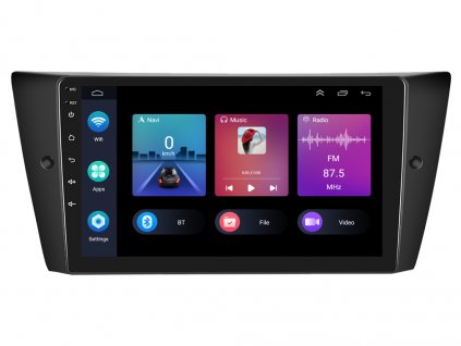 2DIN autorádio A3018 s Android 13 pro BMW E90,E92,E93, CarPlay, AndroidAuto, bluetooth handsfree s GPS modulem, navigací, DAB a dotykovou obrazovkou evtech.cz