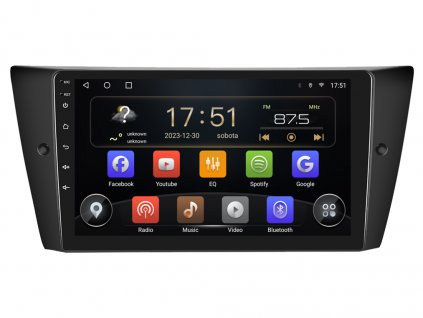 ISUDAR autorádio T72 s Android 13 pro BMW E90,E92,E93, CarPlay, AndroidAuto, bluetooth handsfree s GPS modulem, navigací, DAB a dotykovou obrazovkou evtech.cz