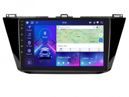 2DIN autorádio A3454 s Android 13 pro Volkswagen Tiguan, CarPlay, AndroidAuto s GPS modulem a dotykovou obrazovkou evtech.cz