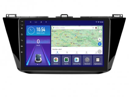 ISUDAR autorádio T68B s Android 13 pro Volkswagen Tiguan, CarPlay, AndroidAuto, bluetooth handsfree s GPS modulem, navigací, DAB a dotykovou obrazovkou evtech.cz