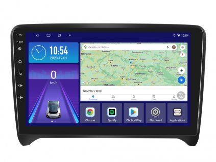 ISUDAR autorádio T68B s Android 13 pro Audi TT, CarPlay, AndroidAuto, bluetooth handsfree s GPS modulem, navigací, DAB a dotykovou obrazovkou evtech.cz