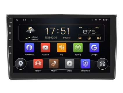 ISUDAR autorádio T72 s Android 13 pro Audi A4, CarPlay, AndroidAuto, bluetooth handsfree s GPS modulem, navigací, DAB a dotykovou obrazovkou evtech.cz