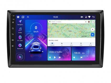2DIN autorádio A3454 s Android 13 pro Volkswagen Beetle, CarPlay, AndroidAuto s GPS modulem a dotykovou obrazovkou evtech.cz