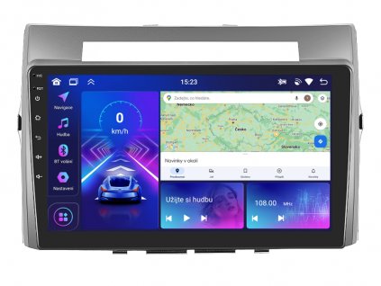 2DIN autorádio A3453 s Android 13 pro Toyota Verso, CarPlay, AndroidAuto s GPS modulem a dotykovou obrazovkou evtech.cz