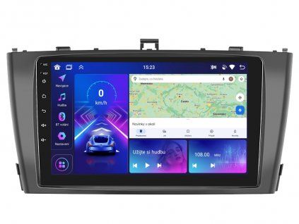 2DIN autorádio A3453 s Android 13 pro Toyota Avensis, CarPlay, AndroidAuto s GPS modulem a dotykovou obrazovkou evtech.cz