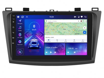 2DIN autorádio A3453 s Android 13 pro Mazda 3, CarPlay, AndroidAuto s GPS modulem a dotykovou obrazovkou evtech.cz
