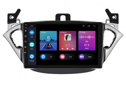 2DIN autorádio A3018 s Android 13 pro Opel Adam Corsa, CarPlay, AndroidAuto, bluetooth handsfree s GPS modulem, navigací, DAB a dotykovou obrazovkou evtech.cz