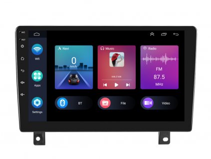 2DIN autorádio A3018 s Android 13 pro Opel Astra, CarPlay, AndroidAuto, bluetooth handsfree s GPS modulem, navigací, DAB a dotykovou obrazovkou evtech.cz