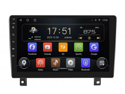 ISUDAR autorádio T72 s Android 13 pro Škoda Opel Astra, CarPlay, AndroidAuto, bluetooth handsfree s GPS modulem, navigací, DAB a dotykovou obrazovkou evtech.cz
