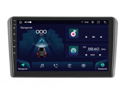 Xtrons autorádio IAP12 s Android 13 pro Audi A3, CarPlay, AndroidAuto, bluetooth handsfree s GPS modulem, navigací, DAB a LCD IPS dotykovou obrazovkou evtech.cz