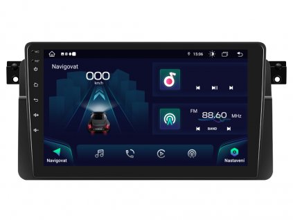 Xtrons autorádio IAP12 s Android 13 pro BMW E46, CarPlay, AndroidAuto, bluetooth handsfree s GPS modulem, navigací, DAB a LCD IPS dotykovou obrazovkou evtech.cz