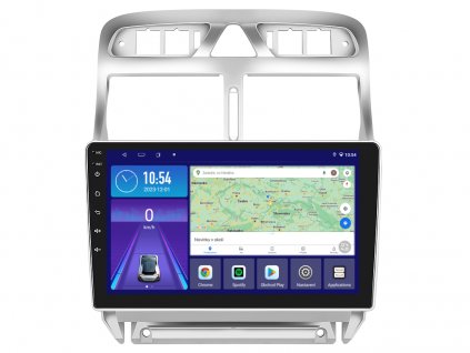 ISUDAR autorádio T68B s Android 13 pro Peugeot 307, CarPlay, AndroidAuto, bluetooth handsfree s GPS modulem, navigací, DAB a dotykovou obrazovkou evtech.cz