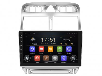 ISUDAR autorádio T72 s Android 13 pro Peugeot 307, CarPlay, AndroidAuto, bluetooth handsfree s GPS modulem, navigací, DAB a dotykovou obrazovkou evtech.cz