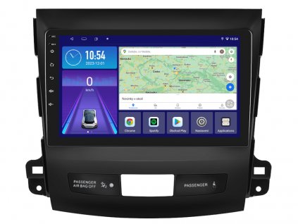 ISUDAR autorádio T68B s Android 13 pro Mitsubishi Outlander, CarPlay, AndroidAuto, bluetooth handsfree s GPS modulem, navigací, DAB a dotykovou obrazovkou evtech.cz