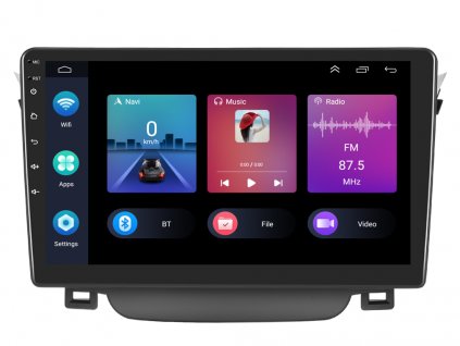 2DIN autorádio A3018 s Android 13 pro Hyundai I30, CarPlay, AndroidAuto, bluetooth handsfree s GPS modulem, navigací, DAB a dotykovou obrazovkou evtech.cz
