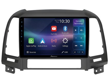 Pioneer autorádio SPH PF97BT pro Hyundai Santa Fe 6 12, CarPlay, AndroidAuto a dotykovou obrazovkou everest technology, evtech.cz