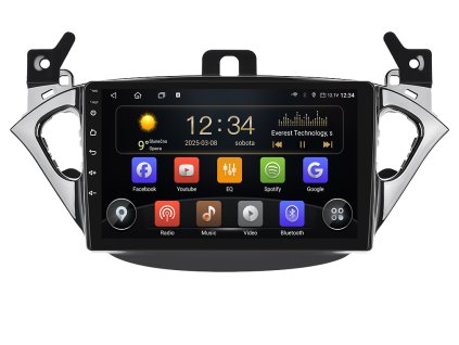 ISUDAR autorádio T75 s Android 13 pro Opel Adam Corsa, Citroen, CarPlay, AndroidAuto a dotykovou obrazovkou evtech.cz