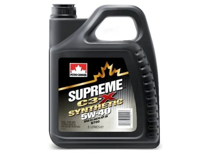 Petro canada supreme c3 x synthetic 5w 40 5l evtech cz