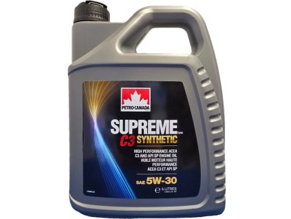 Petro canada supreme c3 synthetic 5w 30 5l evtech cz