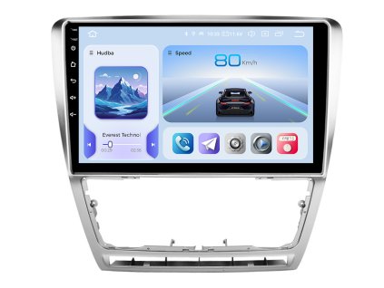 Xtrons autorádio IQP s Android pro Škoda Octavia II, Mk 2, CarPlay, AndroidAuto a LCD IPS dotykovou obrazovkou evtech.cz