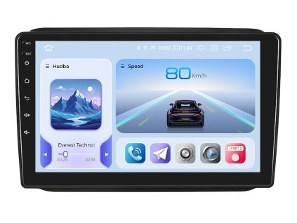 Xtrons autorádio IQP s Android pro Škoda Fabia II, Mk 2, CarPlay, AndroidAuto a LCD IPS dotykovou obrazovkou evtech.cz