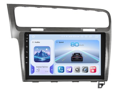 Xtrons 2DIN autorádio IQP s Android pro Volkswagen Golf VII, Mk 7, CarPlay, AndroidAuto, CP, DAB a dotykovou obrazovkou evtech.cz