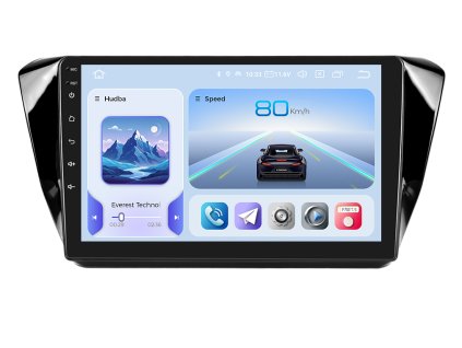 Xtrons autorádio IQP s Android pro Škoda Superb III, Mk 3, CarPlay, AndroidAuto a LCD IPS dotykovou obrazovkou evtech.cz