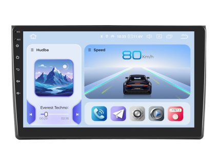 Xtrons autorádio IQP s Android 13 pro Audi A4, CarPlay, AndroidAuto s dotykovou obrazovkou evtech.cz