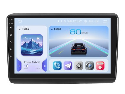 Xtrons autorádio IAP12 s Android 13 pro Citroën Jumper, Fiat Ducato, Peugeot Boxer, 6, AndroidAuto s dotykovou obrazovkou evtech.cz