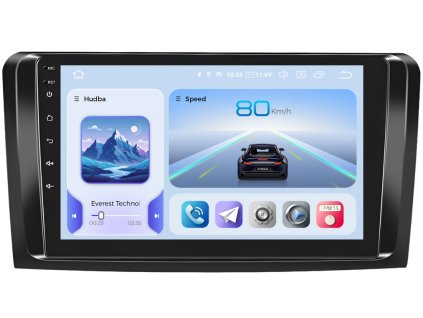 Xtrons autorádio IAP12 s Android pro Mercedes Benz ML W164 (2007–2011), 6, AndroidAuto s dotykovou obrazovkou evtech.cz