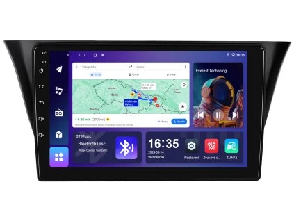 ISUDAR autorádio s Android pro IVECO Daily, 1, CarPlay, AA, AndroidAuto s GPS modulem a dotykovou obrazovkou evtech.cz