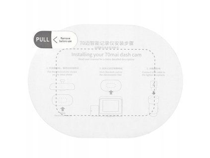 70mai elektrostatická nálepka pro kamery 2 evtech cz