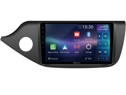 Pioneer autorádio s Android pro Kia Ceed II, Mk 2, (2012 2018), 1, CarPlay, AndroidAuto s GPS modulem a dotykovou obrazovkou evtech.cz