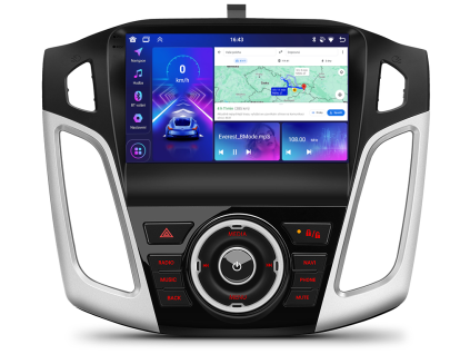 Bmode autorádio s Android pro Ford Focus III, Mk 3, (2011 2017), 2, CarPlay, AndroidAuto s GPS modulem a dotykovou obrazovkou evtech.cz