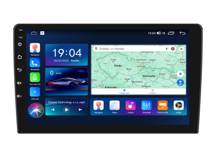 EVEREST chytré autorádio s Android, CarPlay, AndroidAuto, bluetooth handsfree a dotykovou obrazovkou evtech.cz