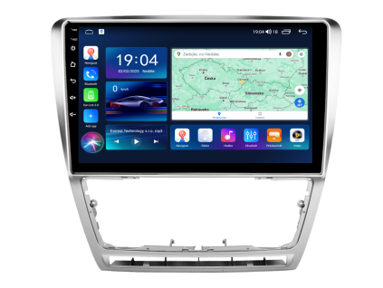 Everest EVT autorádio s Android pro Škoda Octavia II, Mk 2, 1, CarPlay, AndroidAuto a LCD IPS dotykovou obrazovkou evtech.cz