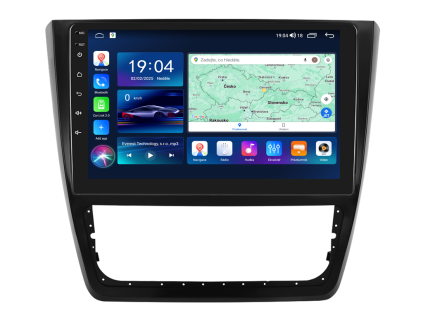 Everest EVT autorádio s Android pro Škoda Yeti, 1, CarPlay, AndroidAuto a LCD IPS dotykovou obrazovkou evtech.cz