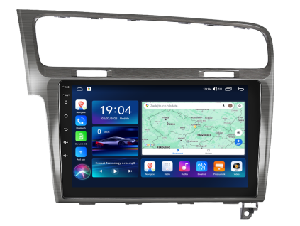Everest EVT autorádio s Android pro Volkswagen Golf VII, Mk 7, 1, CarPlay, AndroidAuto, CP, DAB a dotykovou obrazovkou evtech.cz