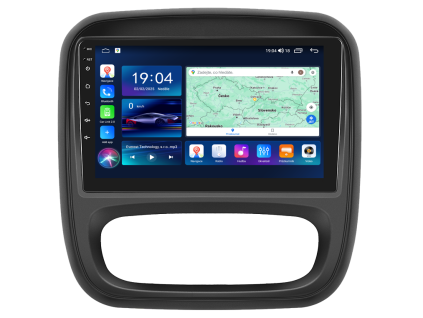 Everest EVT autorádio s Android 13 pro Renault Trafic, Opel Vivaro, 1, CarPlay, AndroidAuto a dotykovou obrazovkou evtech.cz
