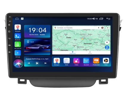 Everest EVT autorádio s Android 13 pro Hyundai I30, 1, AndroidAuto s dotykovou obrazovkou evtech.cz
