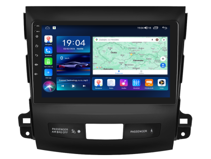 Everest EVT autorádio IAP12 s Android 13 pro Mitsubishi Outlander, 1, AndroidAuto s dotykovou obrazovkou evtech.cz