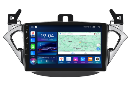 Everest EVT autorádio s Android 13 pro Opel Adam Corsa, Citroen, 1, CarPlay, AndroidAuto a dotykovou obrazovkou evtech.cz