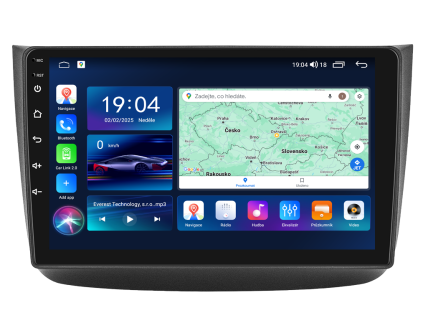 Everest EVT autorádio s Android pro Mercedes Viano, Vito, 1, CarPlay, AndroidAuto a LCD IPS dotykovou obrazovkou evtech.cz