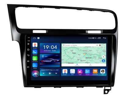 Everest EVT autorádio s Android pro Volkswagen Golf VII, Mk 7, 1, CarPlay, AndroidAuto, DAB a dotykovou obrazovkou evtech.cz