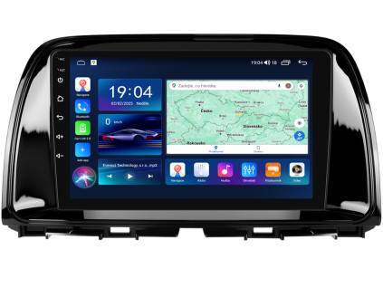 Everest EVT autorádio s Android pro Mazda CX 5, (2012 2015), 1, CarPlay, AndroidAuto s GPS modulem a dotykovou obrazovkou evtech.cz