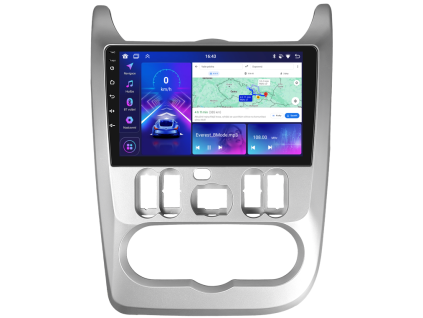 Bmode BEV+BEX autorádio s Android pro Dacia Logan 1, Sandero 1, 2009 2015, 2, CarPlay, AndroidAuto s GPS modulem a dotykovou obrazovkou evtech.cz